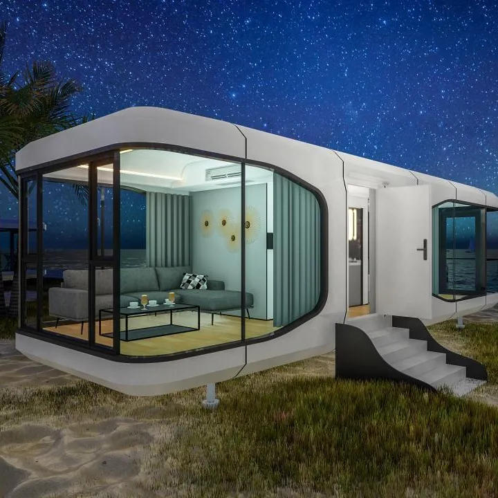 Hotel Mobile Intelligent Container Home Luxury Modern Theme Capsule House Home Prefabricated House