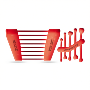 <b>Makeup</b> Sponge Set 519 M 285P1V Red Professional Cosmetic <b>Tools</b> For Face Application - Product Image 2