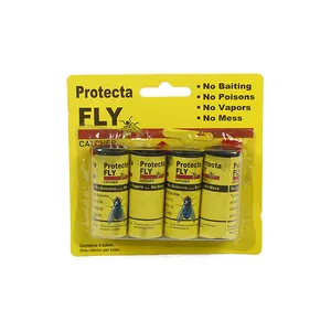 Wholesale Professional Fly Killer Ribbons Fly Catcher Glue Paper Trap Strong Sticky Fly Ribbon