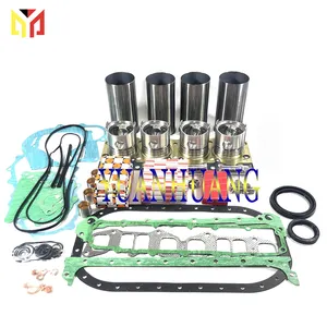 Kit Pembangunan Kembali Mesin 3024 untuk Kit Reparasi Ekskavator CAT CATERPILLAR Set Gasket Penuh Suku Cadang Mesin Liner Silinder Piston