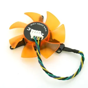 PLD05010S12L PLD05010S12H DC12V 0.20A 47 มม.4 สาย 4pin สําหรับ ZOTAC 8500GT 8600GT 9400GT 9500GT GT210 กราฟิกการ์ดพัดลม