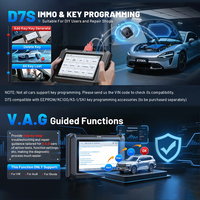 Dispositivo de Diagnóstico D7S EU XTOOL Obd2, Escáner de Sistema Completo, Máquina de Diagnóstico Profesional Automotriz para Todos los Autos, Almacén del Reino Unido y la UE