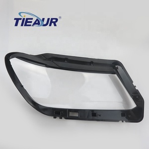 TIEAUR Ricambi Auto, Copertura Trasparente per Fari con Bordo Nero, Configurazione Base Xenon per <span class=keywords><strong>Tiguan</strong></span> Anni 2017-2018 - Product Image 4