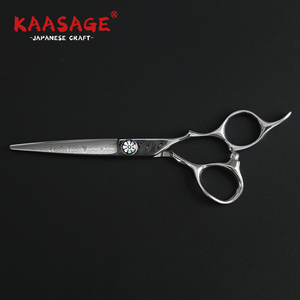 Cao cấp <span class=keywords><strong>Damascus</strong></span> kéo chuyên nghiệp 440C tóc kéo Salon cắt tóc Nhật Bản Kéo Cắt Tóc - Product Image 4