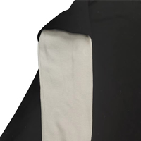 T-shirt Oem personnalisé en coton épais double couche à manches longues vierge délavé à l'acide sérigraphie t-shirt en éponge française pour Mem
