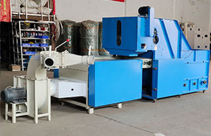 綿ポリエステル繊維開繊機と重量枕クッション充填機工場産業クッション機械 - Product Image 2