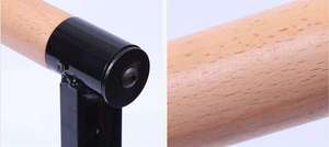 Wellshow thể thao đẩy lên <span class=keywords><strong>Dip</strong></span> trạm thanh rắn gỗ sồi thiết bị phòng tập thể dục đa trạm tập thể dục Thanh - Product Image 3