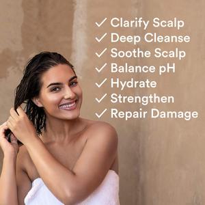 Champú de aceite de ricino negro hidratante natural <span class=keywords><strong>anti</strong></span> caída del cabello para el crecimiento de la pérdida de cabello - Product Image 5