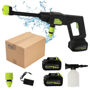 ODM portatile <span class=keywords><strong>24V</strong></span> al litio senza fili auto lavatrice ad alta pressione pistola a getto d'acqua potente strumento di lavaggio auto senza fili - Product Image 3