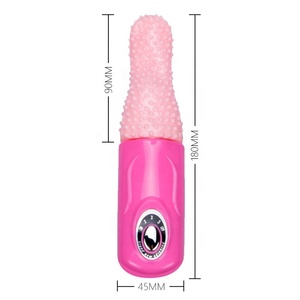 Powerful Licking Rose Tongue <strong>Vibrator</strong> Massage Clit Nipple Long <strong>Pink</strong> Vibrating Tongue <strong>Vibrator</strong> for Woman - Product Image 6