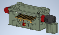 Machine de découpe volante à manivelle pour tôles métalliques, avec moteur, roulement et boîte de vitesses, pour l'industrie sidérurgique