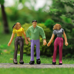 P75Wx <strong>Model</strong> Train Railway <strong>Layout</strong> 1:75 OO Scale People Sitting Standing <strong>Model</strong> Painted Figure - Product Image 3