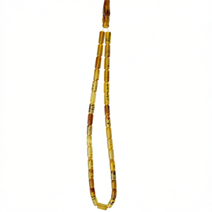Tasbih de Resina Ámbar Transparente de 33 Cuentas, Misbaha Islámica, Tespih, Sibha, Rosario para Dhikr, Zikr, Namaz y Adoración Musulmana Diaria - Product Image 1