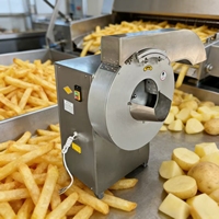 Industriële laag-investeersemi-automatische productielijn voor diepvriesfrieten en verse aardappelchips