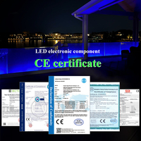 Rampe en verre sans cadre HDSAFE avec éclairage LED moderne, profilé en aluminium en U, pour escalier extérieur, terrasse, clôture, balcon