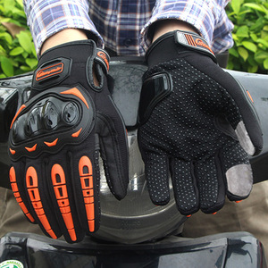HBG 1483 <span class=keywords><strong>Gants</strong></span> de <span class=keywords><strong>moto</strong></span> coupe-vent en PVC à cinq doigts pour l'extérieur <span class=keywords><strong>Gants</strong></span> de course à écran tactile pour hommes - Product Image 2