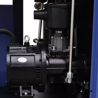 Compresseur d'air à vis stationnaire alimenté par courant alternatif Lubrifié Refroidi par air Bleu/OEM 17000L M3/Min Baosi/Hanbell OPPAIR 62DB FAN
