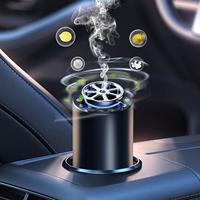 Diffuseur d'arômes de voiture tendance 2025, gadget rechargeable sans eau, diffuseur rotatif, capuchon anti-stress, design minimaliste portable, OEM voiture