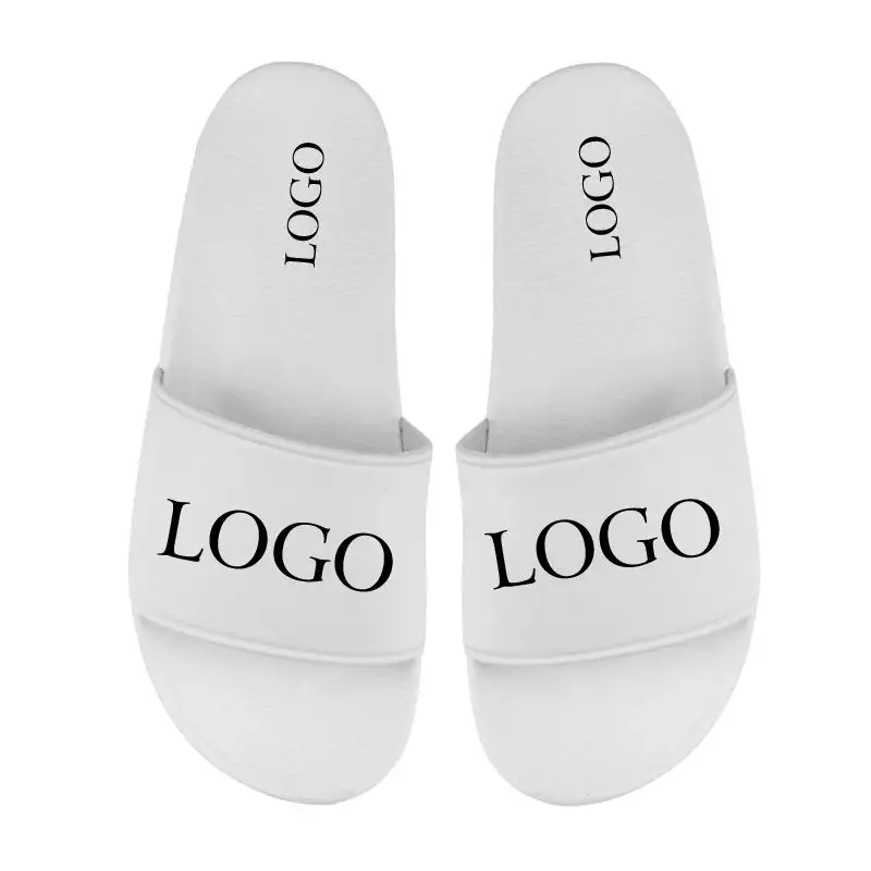 2022 nuovo sandalo da spiaggia scarpe ultimo Design sandali in Pvc da uomo diapositive personalizzate Logo personalizzato sandali scorrevoli da uomo