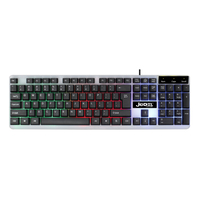 Claviers filaires au prix d'usine, clavier de jeu filaire ergonomique, clavier de jeu filaire imperméable pour ordinateur, clavier de jeu filaire lumineux pour ordinateurs portables