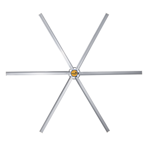 Ventiladores de Techo HVLS de 12 pies de Alto Volumen para Sistemas de Refrigeración de Fábrica para Instalaciones Industriales - Product Image 6