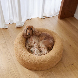 Tùy chỉnh OEM ODM chống lo âu sang trọng Bộ nhớ bọt chỉnh hình con chó giường con chó giường cho con chó lớn có thể giặt - Product Image 3