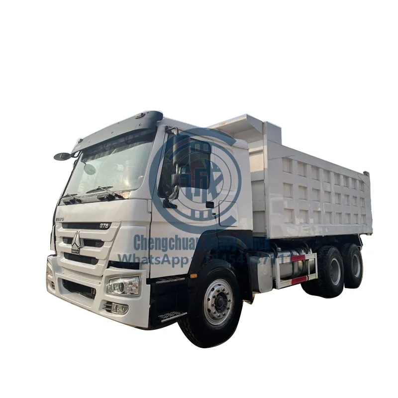 Çin 6x4 HOWO DAMPERLİ KAMYON ikinci el kamyon yüksek kalite ve düşük fiyat kapasitesi 30-40 ton 371/375HP