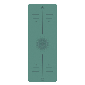 Chống trượt mòn chống sốc hấp thụ Matte PU cao su tự nhiên Yoga Mat - Product Image 4