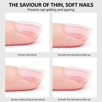 Gel renforçant pour ongles CHAORY, gel de structure à séchage UV LED, gel dur, vernis à ongles en flacon de 18 ml