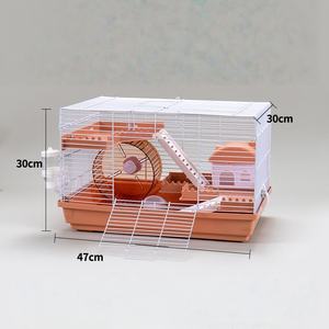 Hamsterkooi Basiskooi Grote Kooi Volledige Set Hamsterkooi Levert Gouden Beer Nest Villa Enkele En Dubbele Laag Pakket - Product Image 3