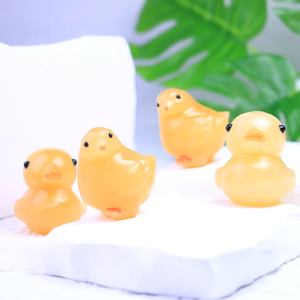 Calcite Orange Naturelle Petit Jaune Bébé Canards et Poussins Sculpture Artisanat Thème Animal Pierre de Cristal de Guérison Cadeaux pour Enfants - Product Image 3