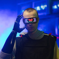 Nouvelles lunettes de fête intelligentes à LED contrôlées sans fil pour le Nouvel An, Thanksgiving et Noël