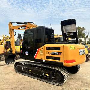 Excavatrice sur chenilles d'occasion Sany SY135C en bon état, 13,5 tonnes, SY155C, SY60C, SY55C PRO - Product Image 3