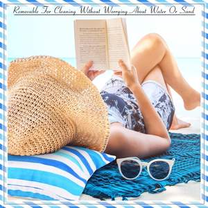 شعار مخصص محمول في الهواء الطلق نفخ المتسكع الشمس الصيف الشاطئ حمامات الرمال السفر العطلات إزالة غطاء حزام الظهر - Product Image 4