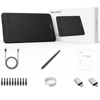Xp-pen-tableta de dibujo gráfico Deco mini 7, nueva tableta de dibujo gráfico para pc