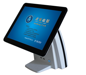 Pos System Registrier kasse 15,6 Zoll alles in einem Win10 System Dual Screen Pos Terminal PC - Product Image 2