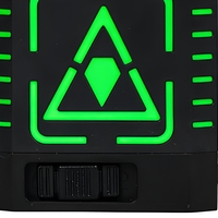 Niveau laser portable mini auto-nivelant à lignes croisées pour la mesure intérieure