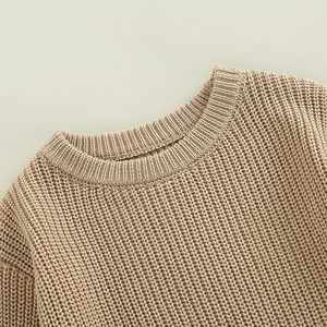 Tutina 100% cotone oversize maglione pagliaccetto per <span class=keywords><strong>bambina</strong></span> in maglia felpa - Product Image 4