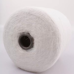 Fil de fourrure de vison Offre Spéciale <span class=keywords><strong>angora</strong></span> 14S/2, 45 couleurs populaires pour la russie, cheveux longs, fil fantaisie en vison, en stock, 70% - Product Image 3