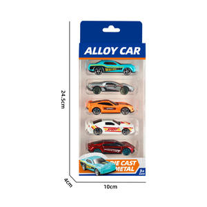 Voiture Miniature en Alliage Moulé sous Pression 1:64 pour Course et <span class=keywords><strong>Police</strong></span>, Cadeau Enfant Garçon, Modèle Transfrontalier - Product Image 6