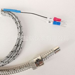 Salt Inscription J Type Thermocouple <b>Probe</b> Wire Leads <b>Temperature</b> Sensor For Industrial Use - Product Image 2