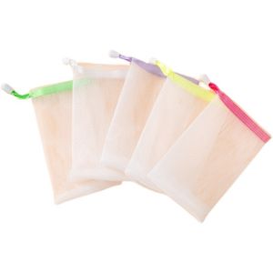 Sac à savon double couche épaissi Bubble Net, nettoyant facial moussant avec savon pour usage facial - Product Image 1