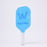 Paleta de Pickleball Profesional HUIYING Serie Azure T300 de Fibra de Carbono, 13mm/16mm, Núcleo de Panal de PP de Alta Velocidad, Raqueta con Logotipo Personalizado