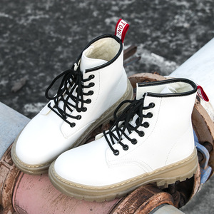 Bottes <span class=keywords><strong>de</strong></span> <span class=keywords><strong>neige</strong></span> imperméables en cuir PU tendance pour femmes, chaussures d'hiver décontractées pour adultes, bottes d'hiver personnalisées en peluche OEM pour hommes, semelle en caoutchouc mi-haute - Product Image 4