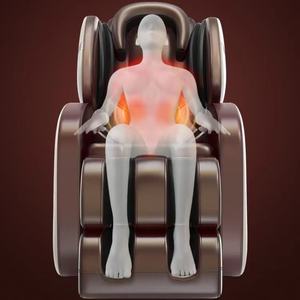 Klassischer PU-Leder Ganzkörper-Elektrischer 3D-Massagesessel Zero Gravity <span class=keywords><strong>Massage</strong></span> für Senioren Multifunktionaler Liegesessel mit Musikfunktion - Product Image 5