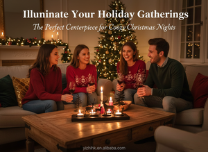 Portavelas Rectangular de Hierro Forjado Gliway, Hecho a Mano, Duradero, Ecológico, Festivo, con Logotipo Personalizado, Decoración para el Hogar - Product Image 4