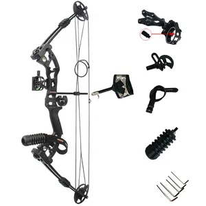Piaoyu outdoor stretching weight 40-55lbs bows and arrow set M131 compound bow and arrow hunting right hand