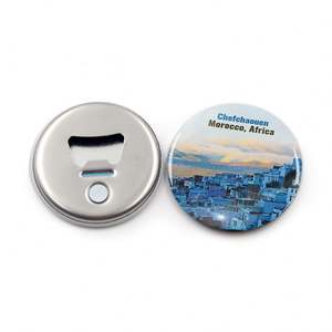 Imán Personalizado para Refrigerador, Redondo, de 30 mm, 58 mm, 75 mm, Recuerdo Magnético de Marruecos - Product Image 2