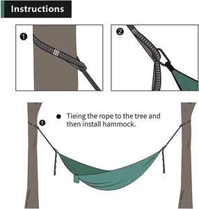 बिक्री प्रवेश स्विंग हैममॉक स्टैंड अवकाश सुविधाएं वयस्क प्रवेश माक कपास के लिए - Product Image 6