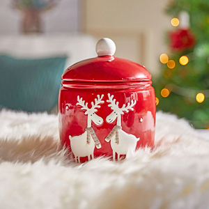 โหลเก็บอาหารเซรามิกสำหรับคุกกี้โหลใส่น้ำตาลโถใส่กาแฟเซรามิกและที่ใส่จาน - Product Image 3